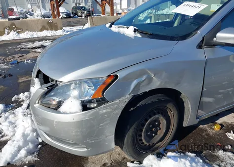 2014 Nissan Sentra Sv from USA, damaged, VIN 3N1AB7AP0EY243228